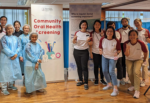 Being able to empower Singaporeans with good oral health motivates me to persevere with my community outreach initiatives.